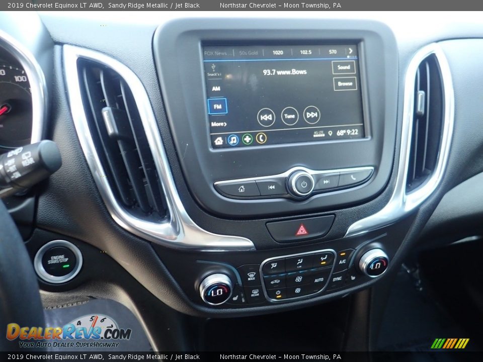 2019 Chevrolet Equinox LT AWD Sandy Ridge Metallic / Jet Black Photo #27