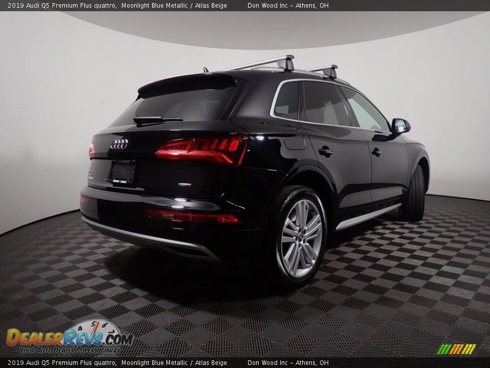 2019 Audi Q5 Premium Plus quattro Moonlight Blue Metallic / Atlas Beige Photo #20