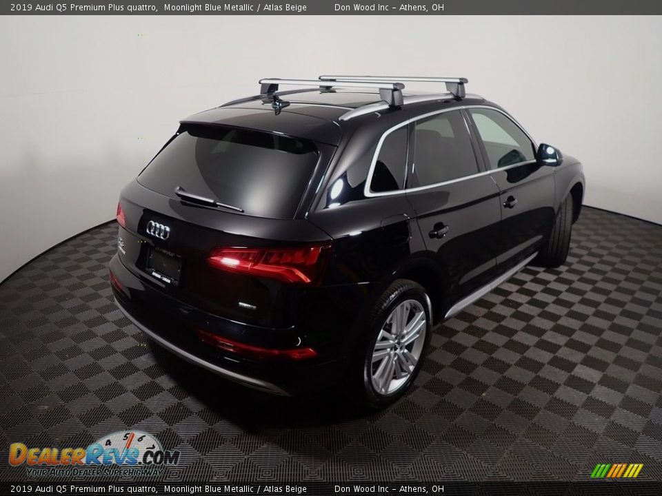 2019 Audi Q5 Premium Plus quattro Moonlight Blue Metallic / Atlas Beige Photo #21