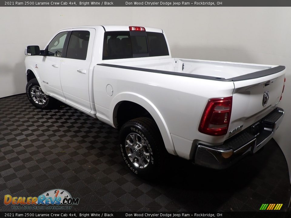 2021 Ram 2500 Laramie Crew Cab 4x4 Bright White / Black Photo #12