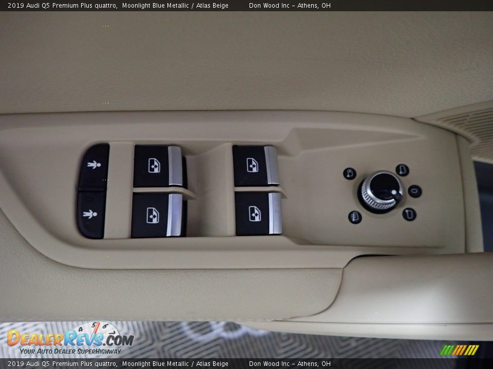 2019 Audi Q5 Premium Plus quattro Moonlight Blue Metallic / Atlas Beige Photo #25