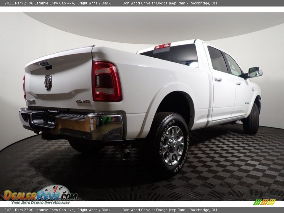 2021 Ram 2500 Laramie Crew Cab 4x4 Bright White / Black Photo #15