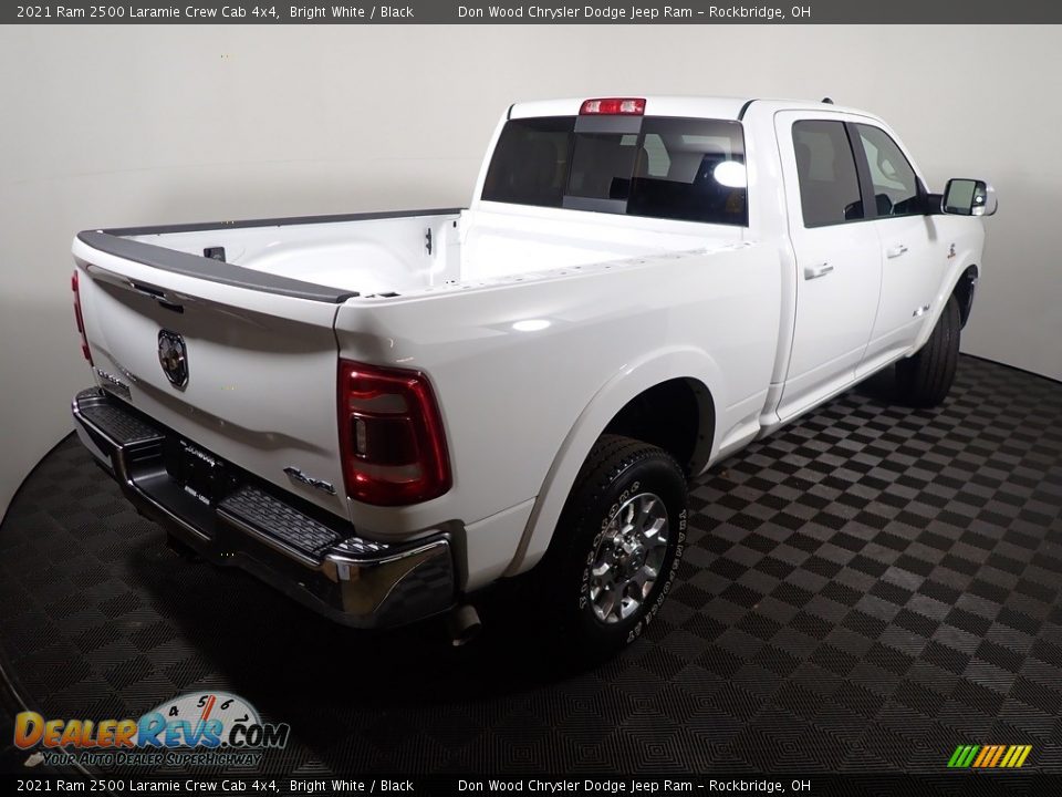 2021 Ram 2500 Laramie Crew Cab 4x4 Bright White / Black Photo #16