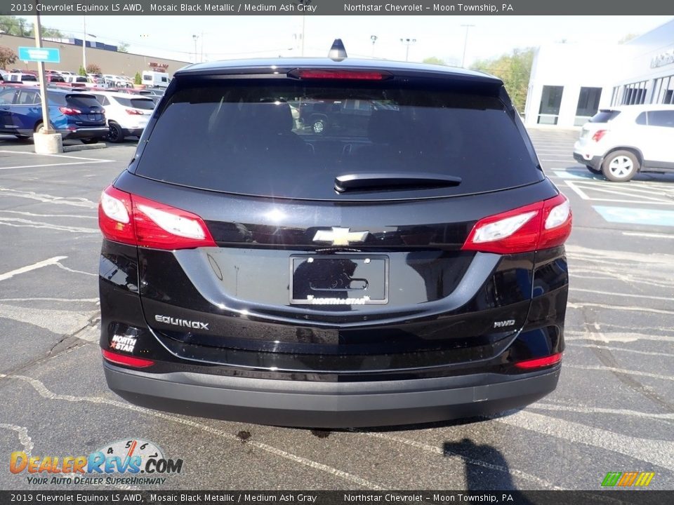 2019 Chevrolet Equinox LS AWD Mosaic Black Metallic / Medium Ash Gray Photo #6