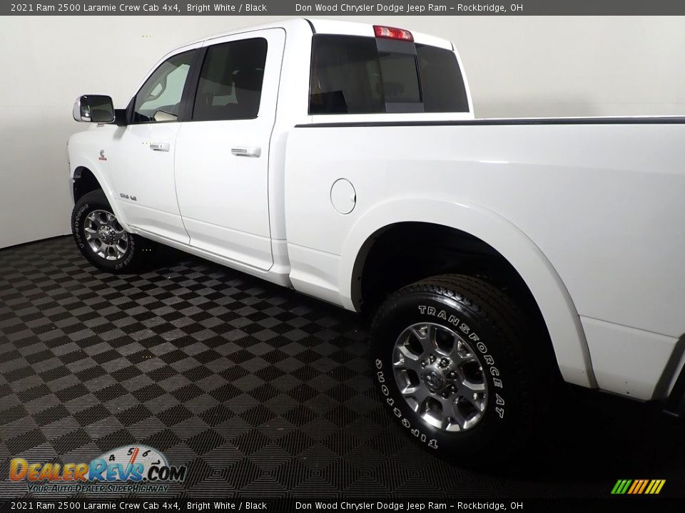 2021 Ram 2500 Laramie Crew Cab 4x4 Bright White / Black Photo #17