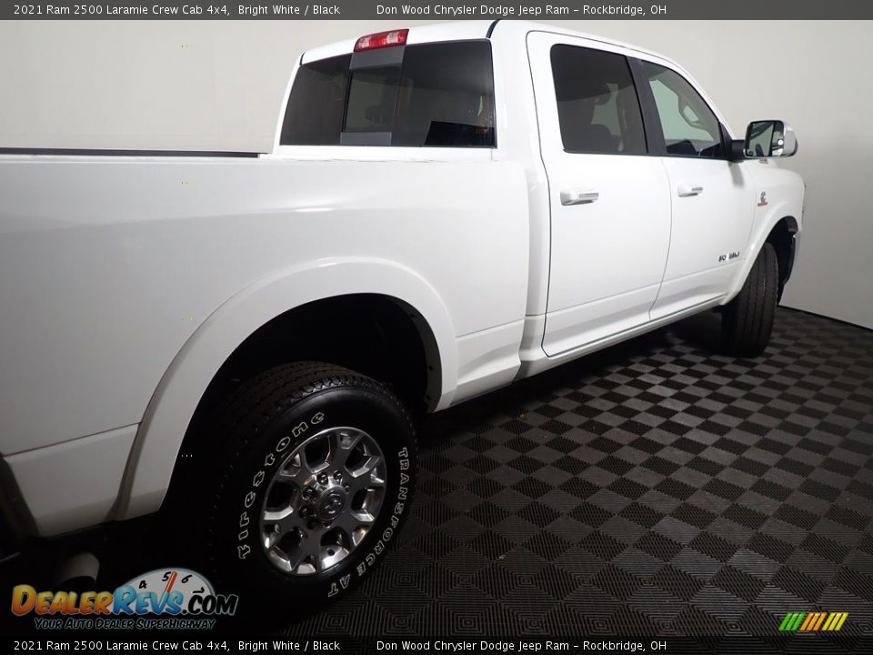 2021 Ram 2500 Laramie Crew Cab 4x4 Bright White / Black Photo #18