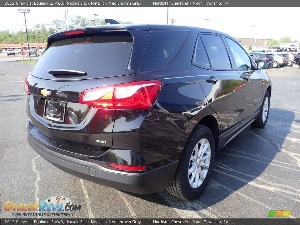 2019 Chevrolet Equinox LS AWD Mosaic Black Metallic / Medium Ash Gray Photo #8