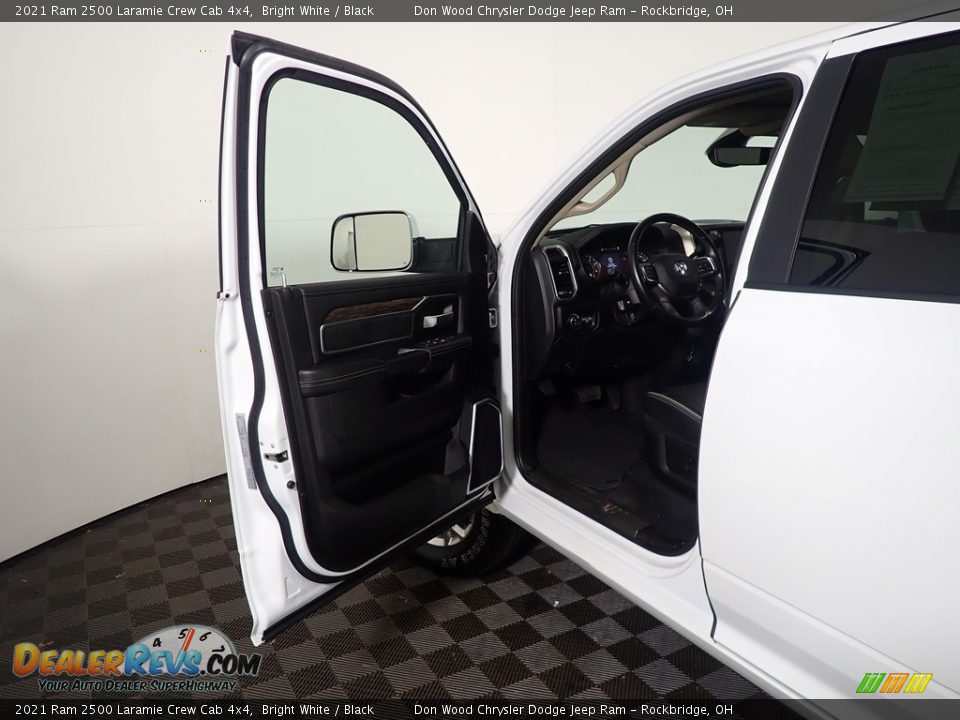2021 Ram 2500 Laramie Crew Cab 4x4 Bright White / Black Photo #19
