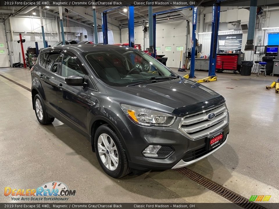 2019 Ford Escape SE 4WD Magnetic / Chromite Gray/Charcoal Black Photo #3