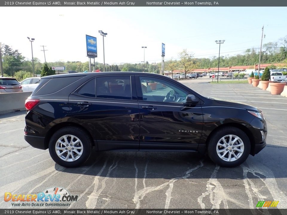 2019 Chevrolet Equinox LS AWD Mosaic Black Metallic / Medium Ash Gray Photo #10