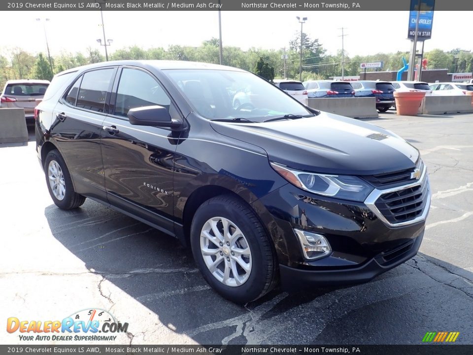 2019 Chevrolet Equinox LS AWD Mosaic Black Metallic / Medium Ash Gray Photo #11