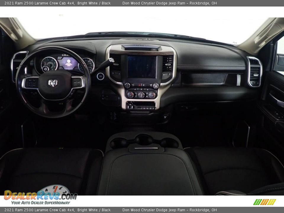 2021 Ram 2500 Laramie Crew Cab 4x4 Bright White / Black Photo #23