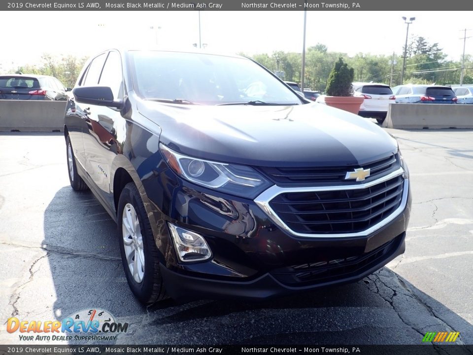 2019 Chevrolet Equinox LS AWD Mosaic Black Metallic / Medium Ash Gray Photo #12