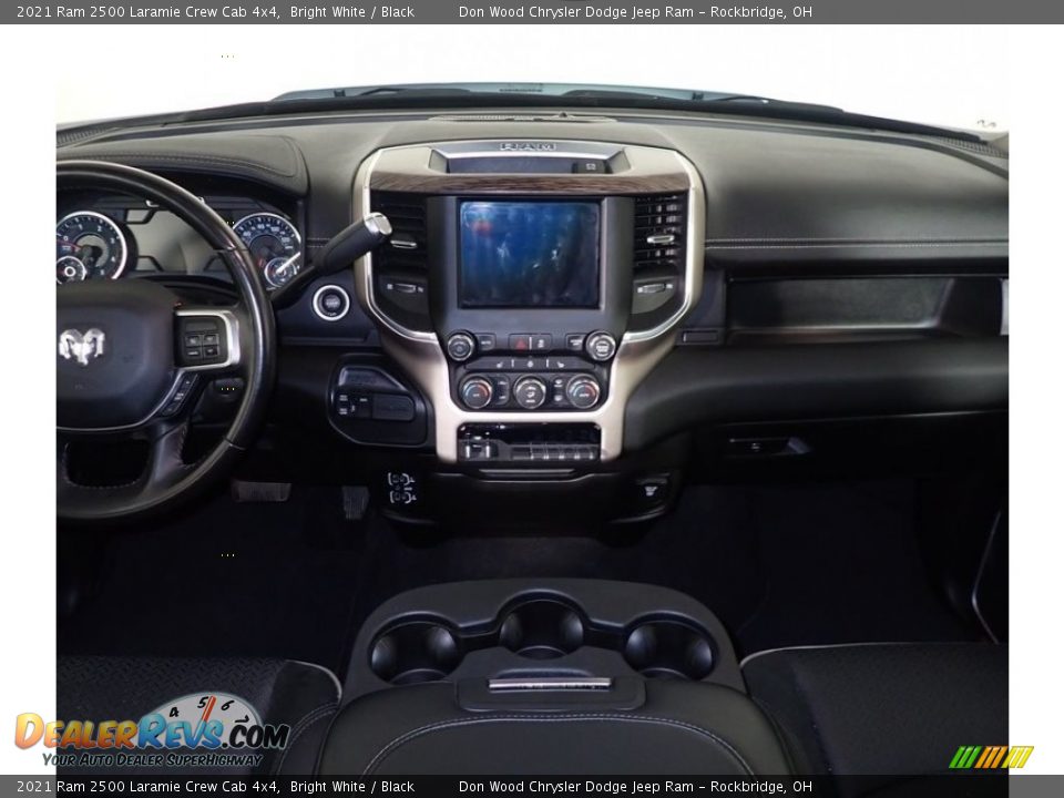 2021 Ram 2500 Laramie Crew Cab 4x4 Bright White / Black Photo #24