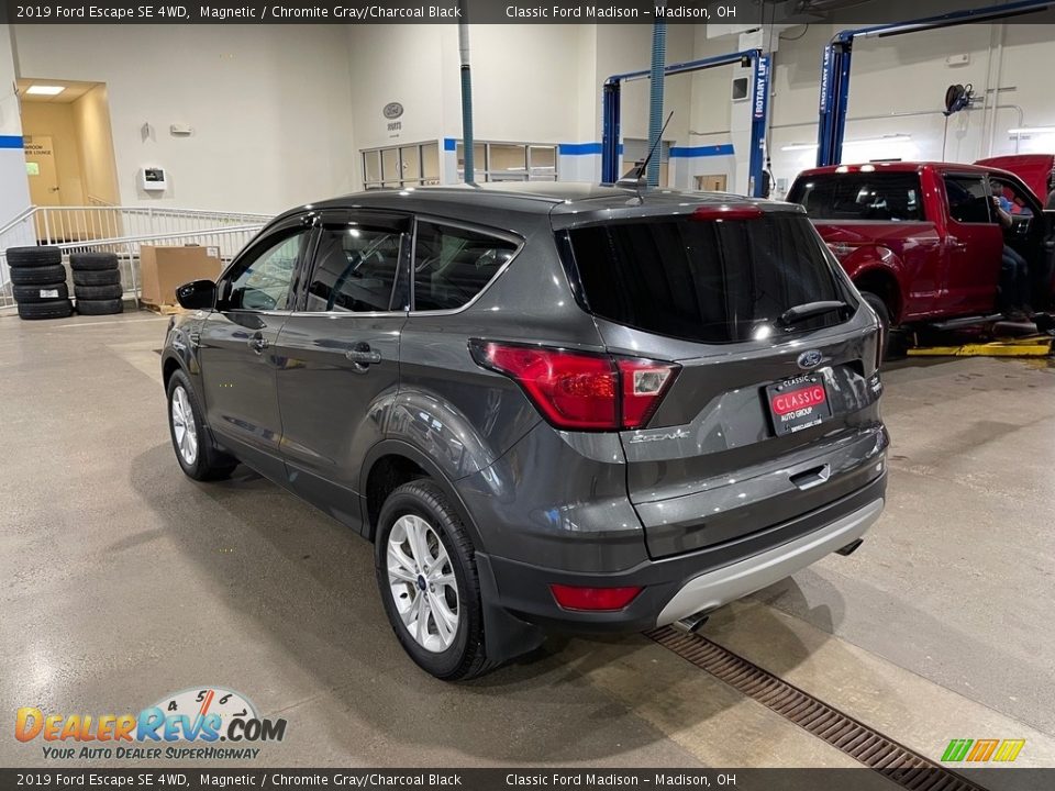 2019 Ford Escape SE 4WD Magnetic / Chromite Gray/Charcoal Black Photo #6