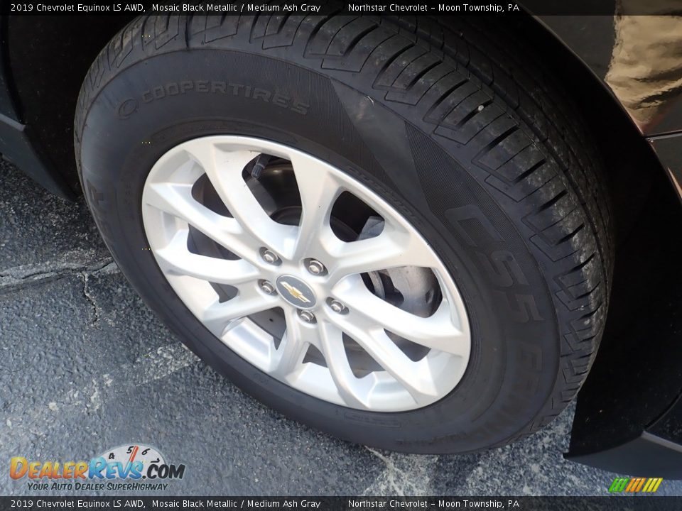2019 Chevrolet Equinox LS AWD Mosaic Black Metallic / Medium Ash Gray Photo #14