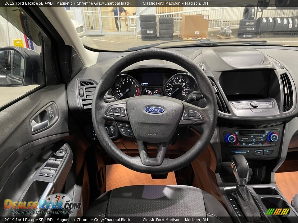 2019 Ford Escape SE 4WD Magnetic / Chromite Gray/Charcoal Black Photo #8