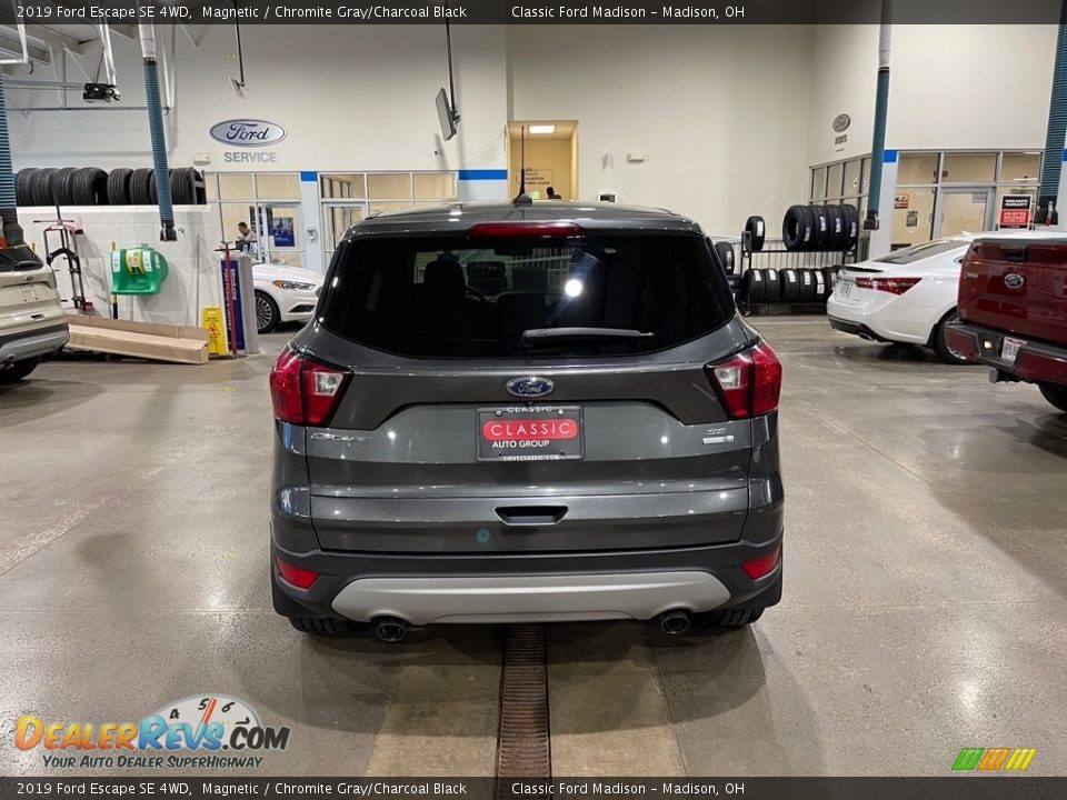 2019 Ford Escape SE 4WD Magnetic / Chromite Gray/Charcoal Black Photo #9