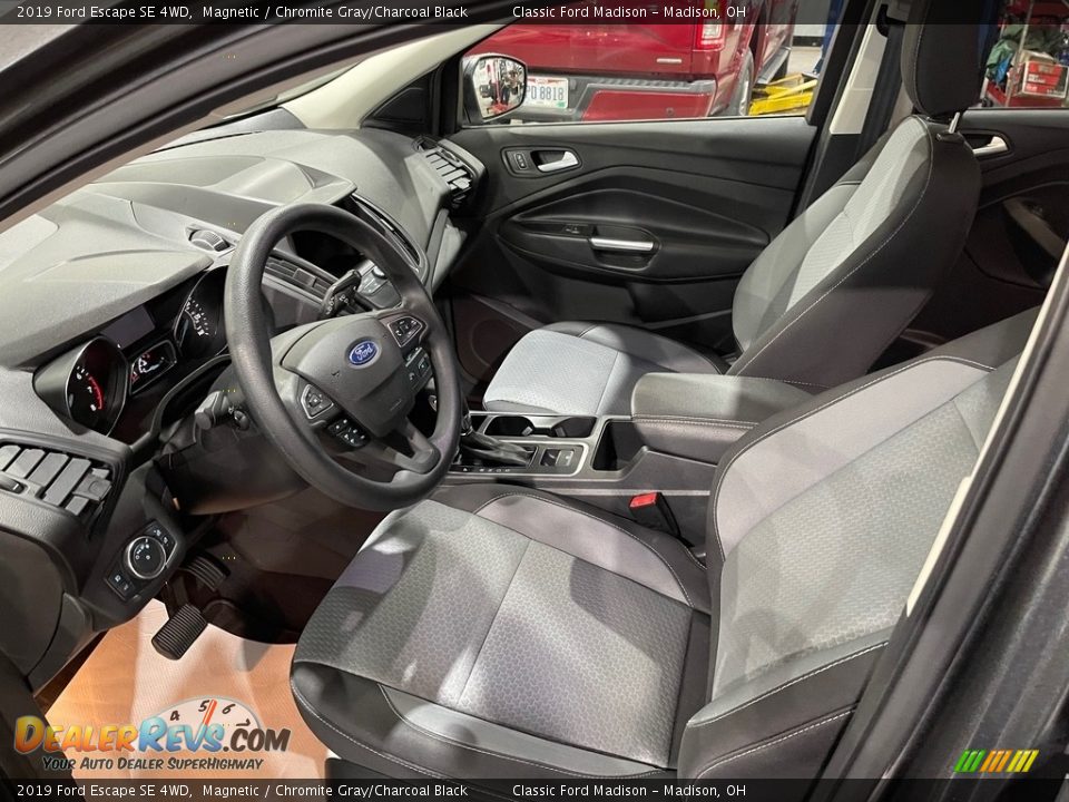 2019 Ford Escape SE 4WD Magnetic / Chromite Gray/Charcoal Black Photo #10
