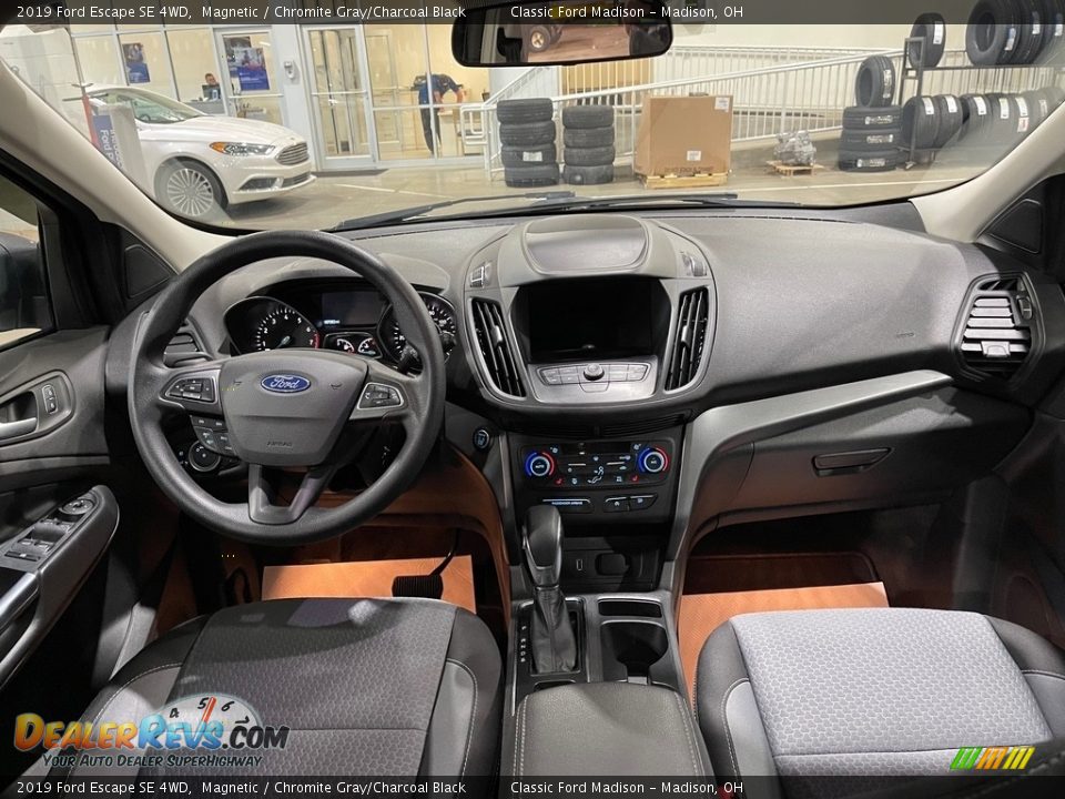 2019 Ford Escape SE 4WD Magnetic / Chromite Gray/Charcoal Black Photo #12