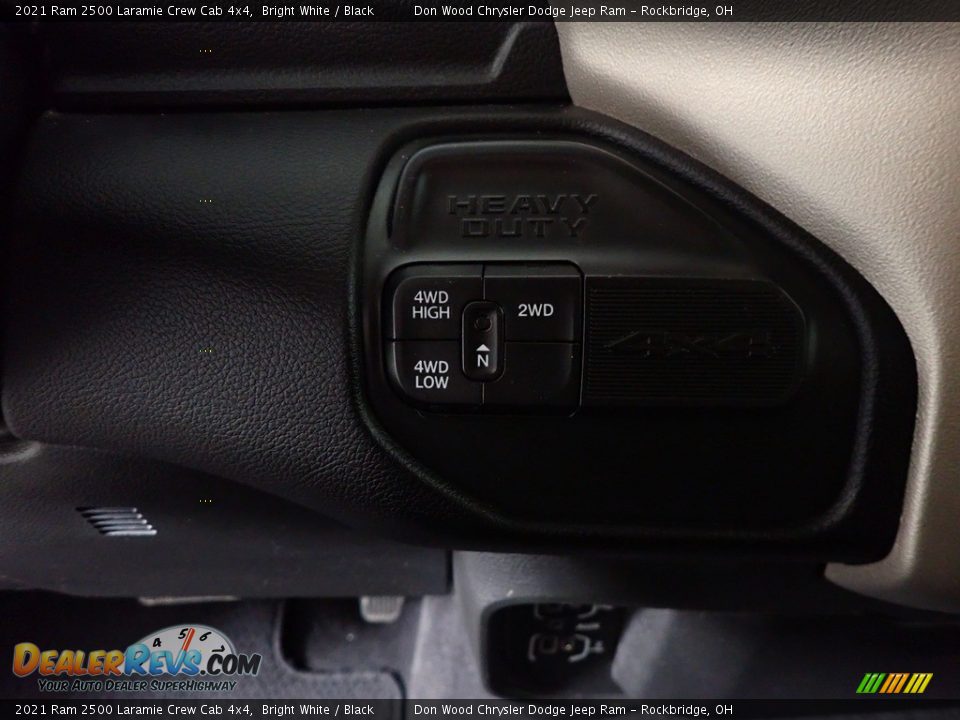 2021 Ram 2500 Laramie Crew Cab 4x4 Bright White / Black Photo #31