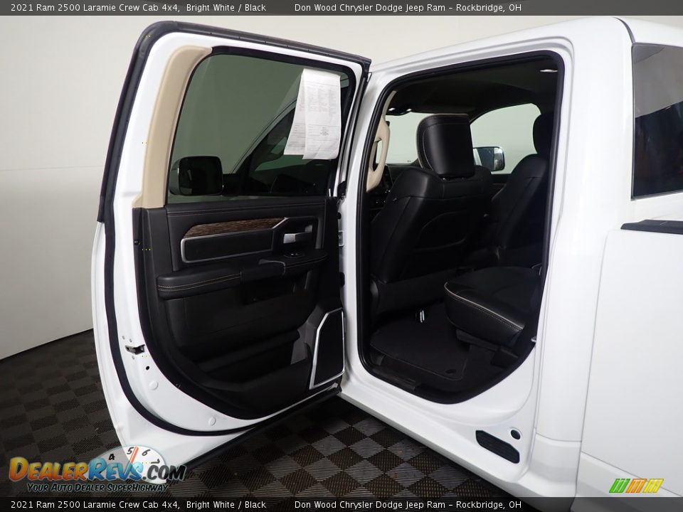 2021 Ram 2500 Laramie Crew Cab 4x4 Bright White / Black Photo #34