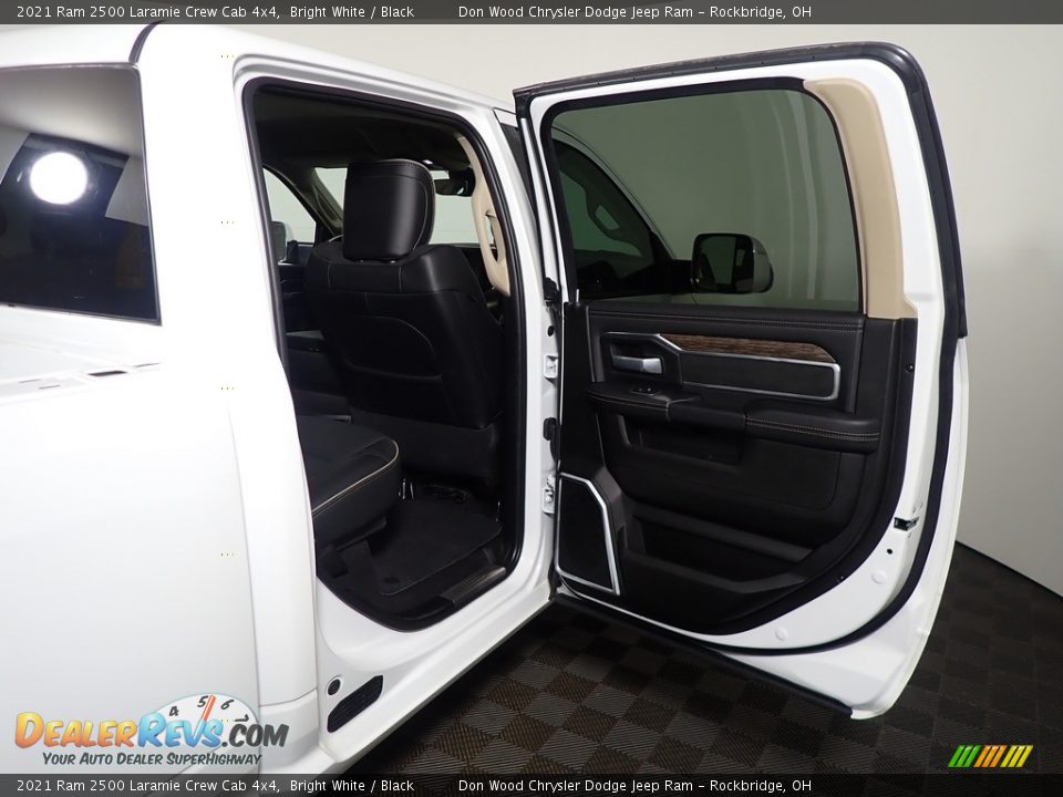 2021 Ram 2500 Laramie Crew Cab 4x4 Bright White / Black Photo #36