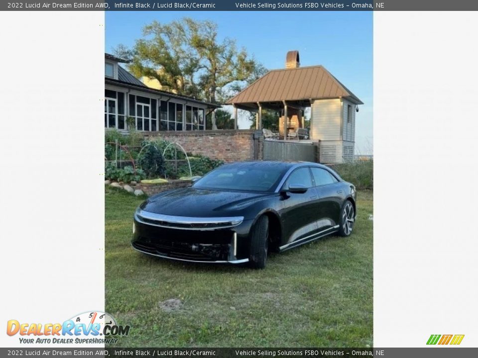 Front 3/4 View of 2022 Lucid Air Dream Edition AWD Photo #3