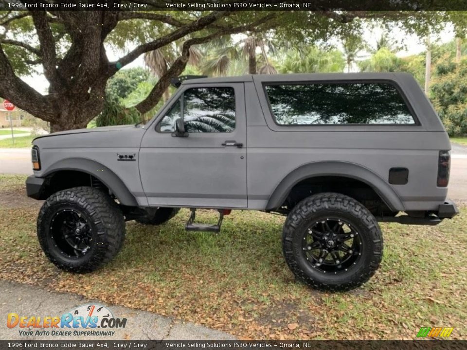 1996 Ford Bronco Eddie Bauer 4x4 Grey / Grey Photo #1