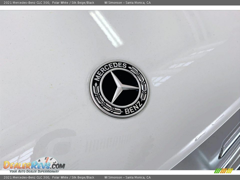 2021 Mercedes-Benz GLC 300 Polar White / Silk Beige/Black Photo #30