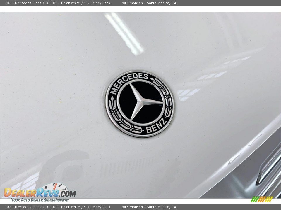 2021 Mercedes-Benz GLC 300 Polar White / Silk Beige/Black Photo #30