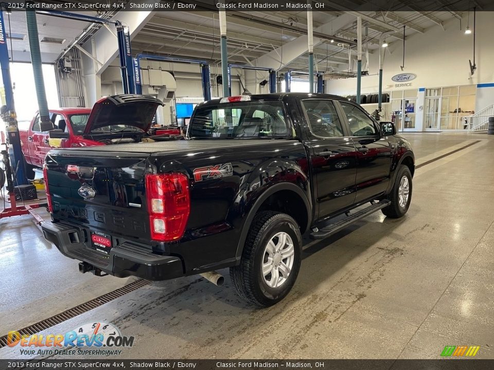 2019 Ford Ranger STX SuperCrew 4x4 Shadow Black / Ebony Photo #5