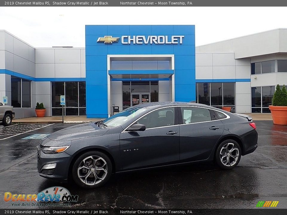 2019 Chevrolet Malibu RS Shadow Gray Metallic / Jet Black Photo #1