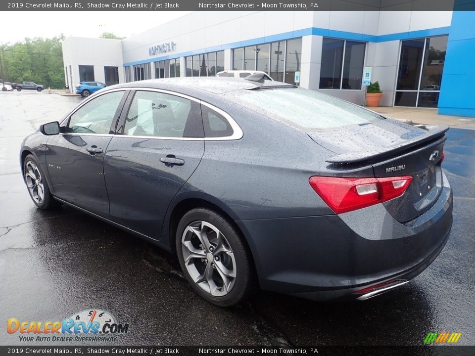 2019 Chevrolet Malibu RS Shadow Gray Metallic / Jet Black Photo #4