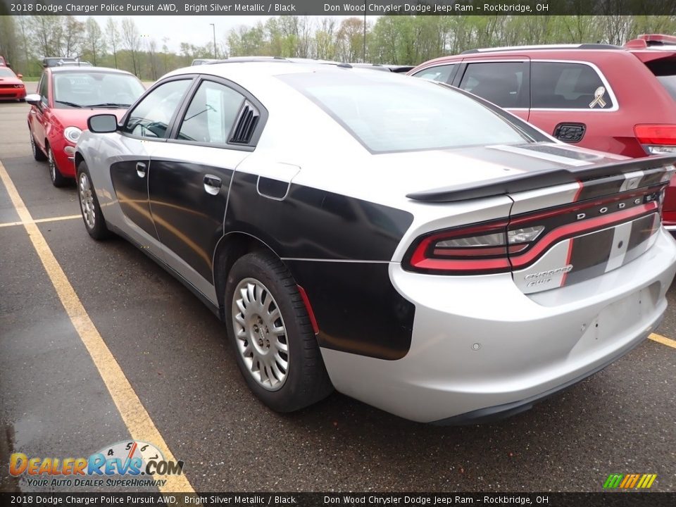 Bright Silver Metallic 2018 Dodge Charger Police Pursuit AWD Photo #5