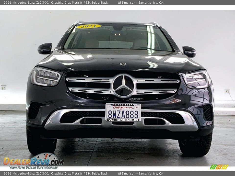 2021 Mercedes-Benz GLC 300 Graphite Gray Metallic / Silk Beige/Black Photo #2