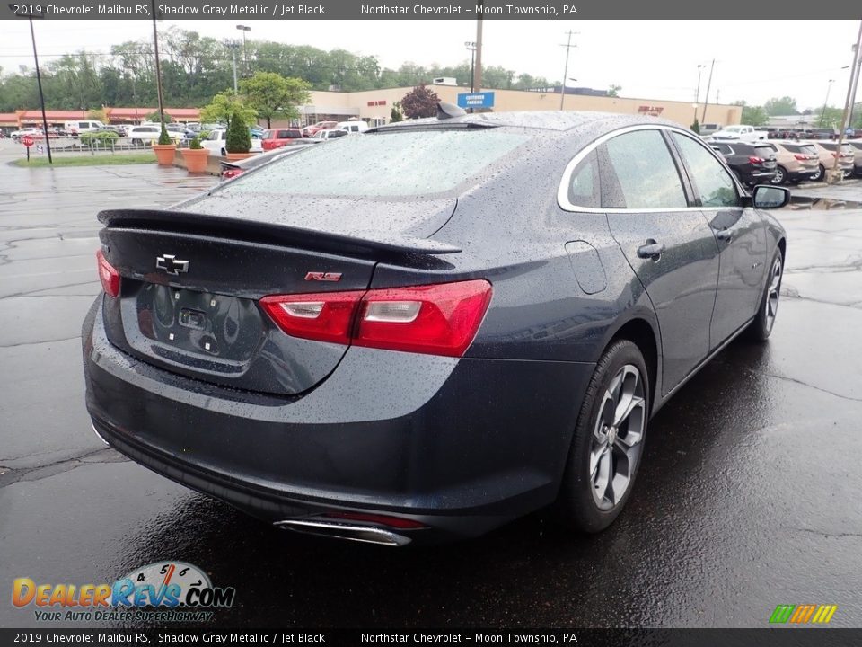 2019 Chevrolet Malibu RS Shadow Gray Metallic / Jet Black Photo #8