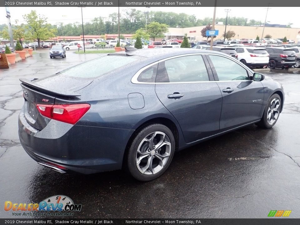 2019 Chevrolet Malibu RS Shadow Gray Metallic / Jet Black Photo #9