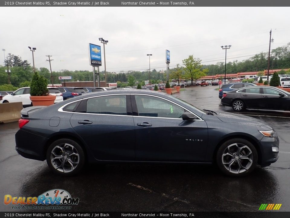 2019 Chevrolet Malibu RS Shadow Gray Metallic / Jet Black Photo #10