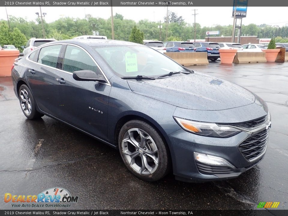 2019 Chevrolet Malibu RS Shadow Gray Metallic / Jet Black Photo #11