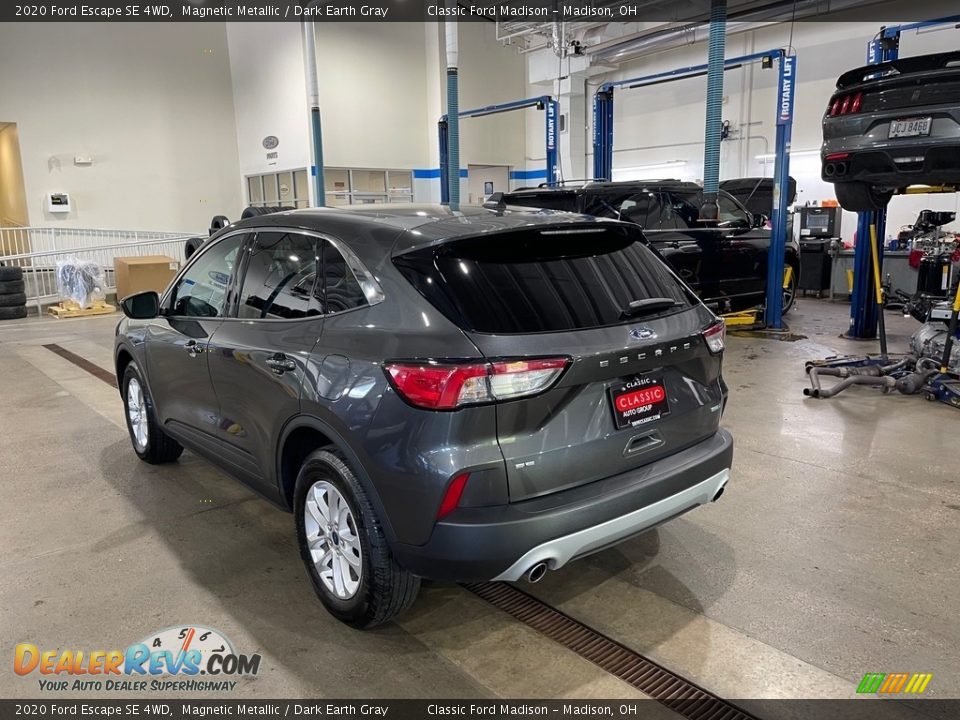 2020 Ford Escape SE 4WD Magnetic Metallic / Dark Earth Gray Photo #5