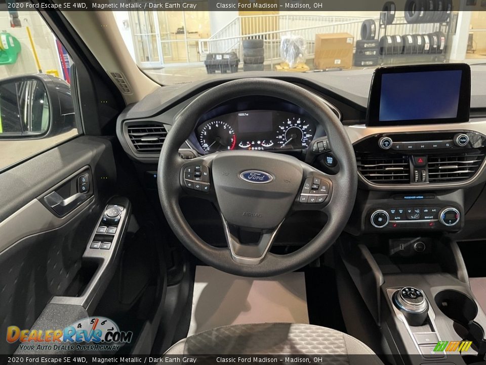 2020 Ford Escape SE 4WD Magnetic Metallic / Dark Earth Gray Photo #8