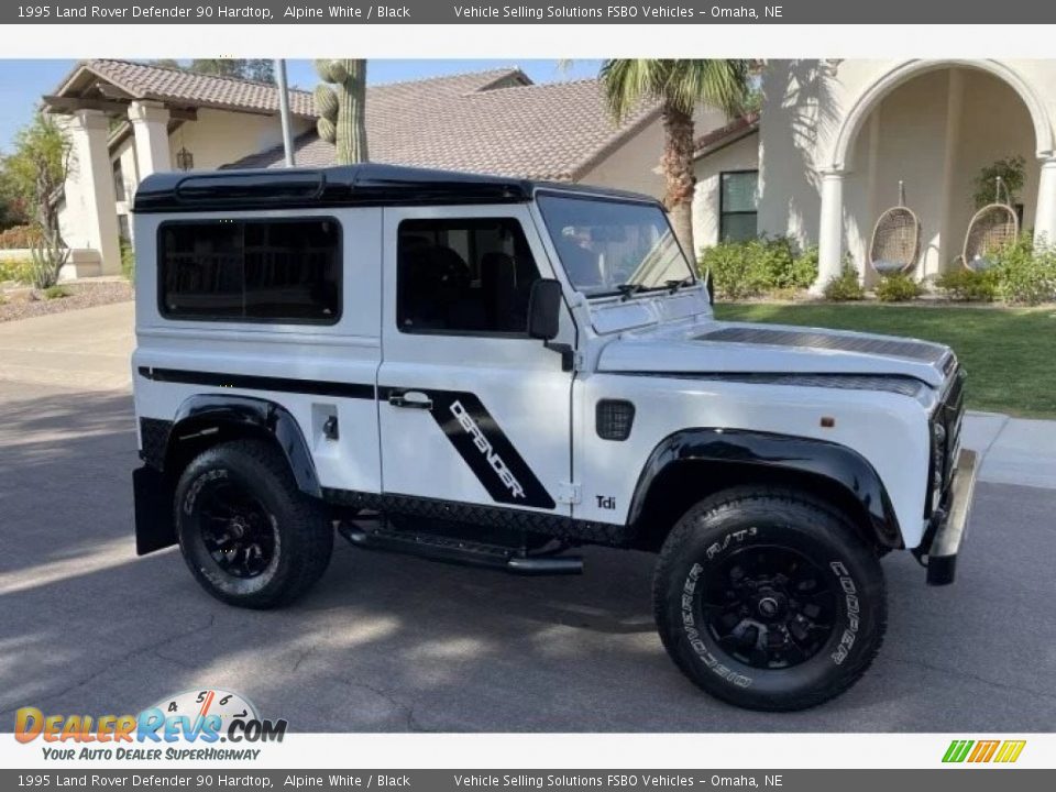 Alpine White 1995 Land Rover Defender 90 Hardtop Photo #1