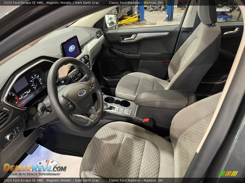 2020 Ford Escape SE 4WD Magnetic Metallic / Dark Earth Gray Photo #11