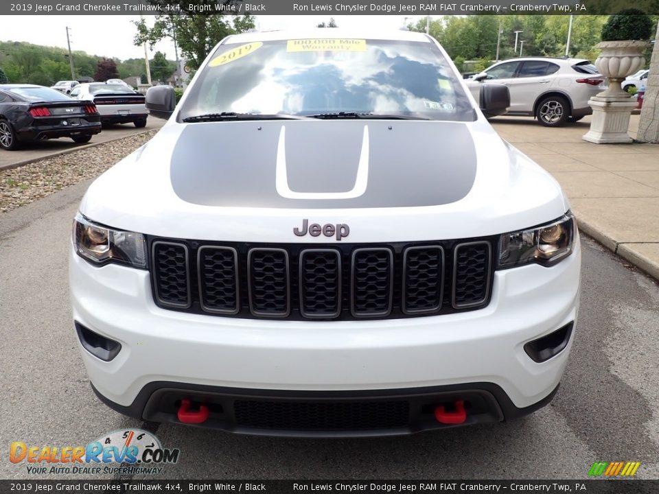 2019 Jeep Grand Cherokee Trailhawk 4x4 Bright White / Black Photo #3