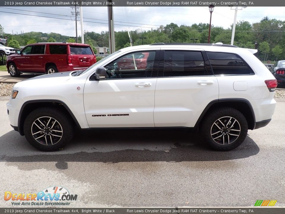 2019 Jeep Grand Cherokee Trailhawk 4x4 Bright White / Black Photo #5