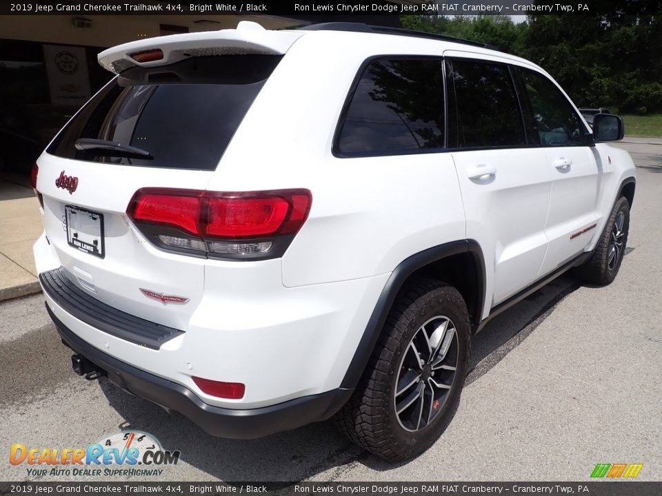 2019 Jeep Grand Cherokee Trailhawk 4x4 Bright White / Black Photo #8