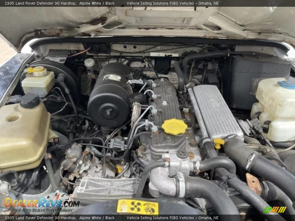 1995 Land Rover Defender 90 Hardtop 3.9 Liter Turbo-Diesel OHV 8-Valve 4 Cylinder Engine Photo #11