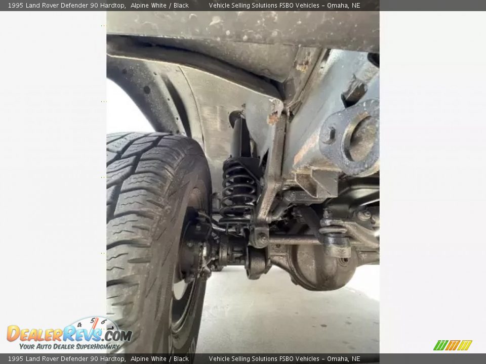 Undercarriage of 1995 Land Rover Defender 90 Hardtop Photo #13