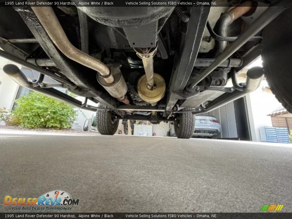 Undercarriage of 1995 Land Rover Defender 90 Hardtop Photo #14